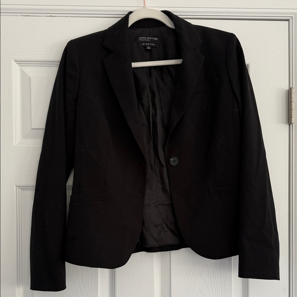Jones New York Women's Elegant Black Suit Jacket